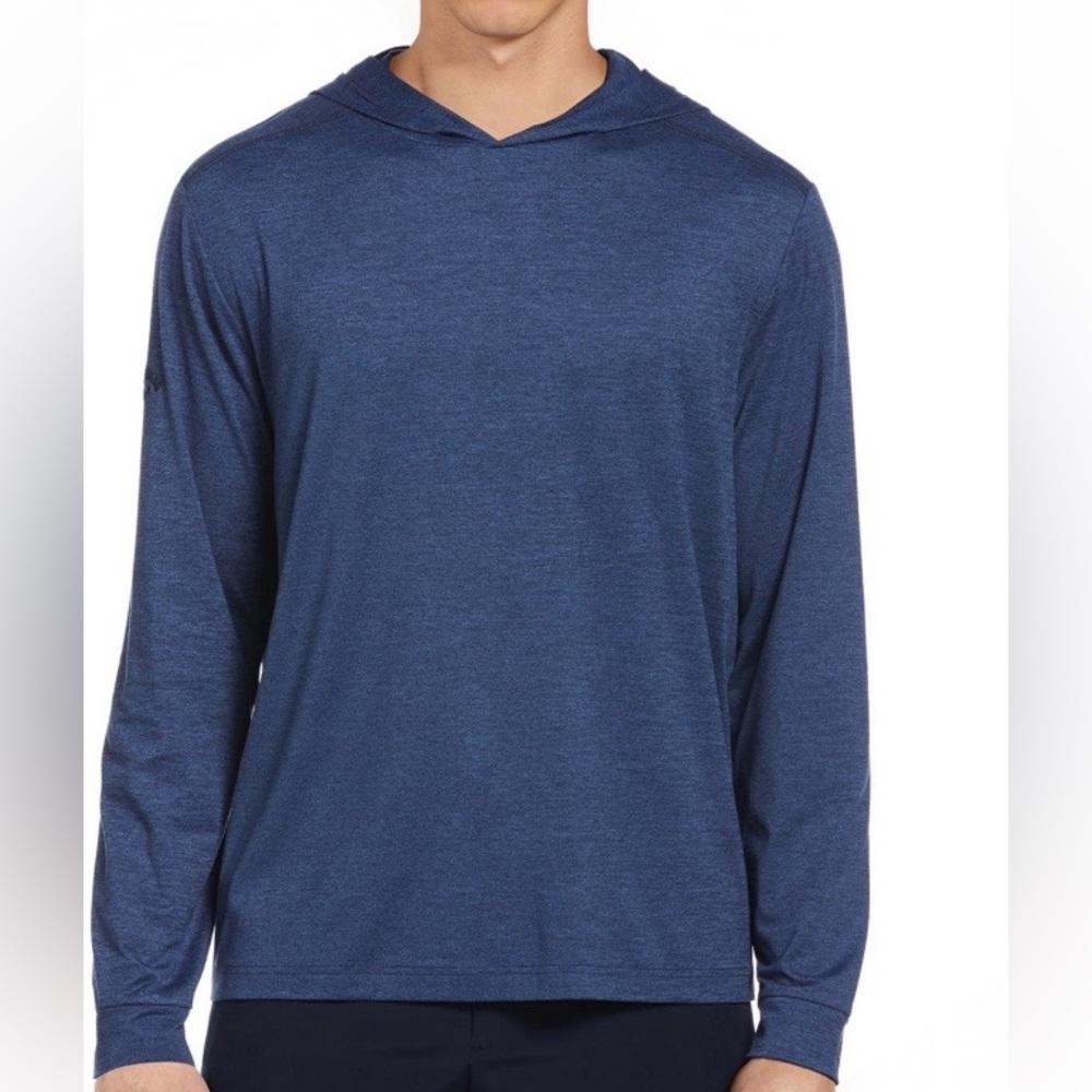 Callaway Soft Touch Hoodie in Peacoat Heather